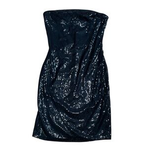 The Limited Black Sequin Dress